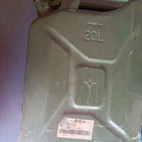 TANICA METALLICA PER CARBURANTE