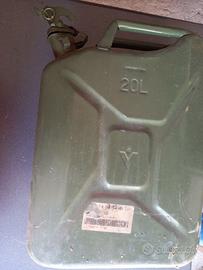 TANICA METALLICA PER CARBURANTE