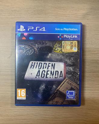 Hidden Agenda gioco PS4