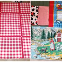 tovaglia e strofinacci 