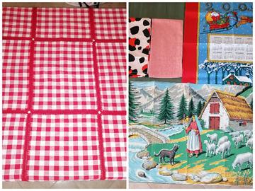 tovaglia e strofinacci 