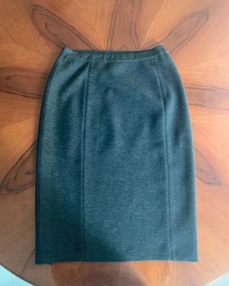 Gonna grigia Salvatore Ferragamo