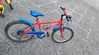 bici bambino bottecchia 20 pollici cambio 6 marce