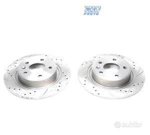 DISCHI FRENO FORATI E SCANALATI PER PORSCHE