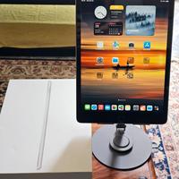 Ipad 9 generazione 256GB Silver con accessori