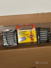 Estensore a molle pettorali bicipiti spalle fitnes