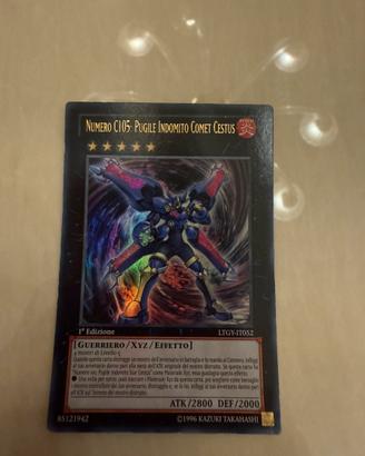 YU GI OH! NUMERO C105 PUGILE INDOMITO COMET CESTUS