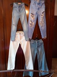 STOCK JEANS  DONNA ALTA MODA VARI MODELLI. 