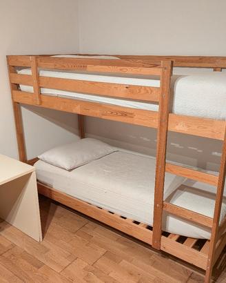letto a castello Ikea Mydal