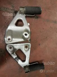 Pedane passeggero honda transalp prima serie