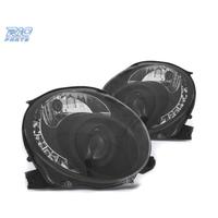FARI FIAT 500 07-15 LUCE DIURNA TFL FONDO NERO