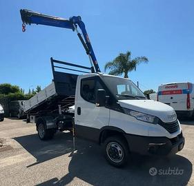IVECO DAILY 35C16 3.0 160cv Ribaltabile+Gru KM0