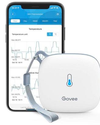 Govee Termoigrometro WiFi da Interno con Notifiche
