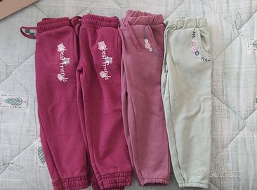 Pantaloni felpati bambina