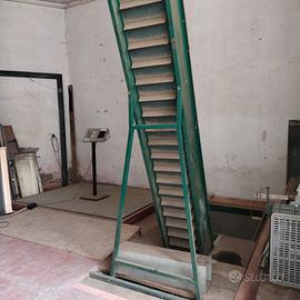 Nastro elevatore/trasportatore elettrico 