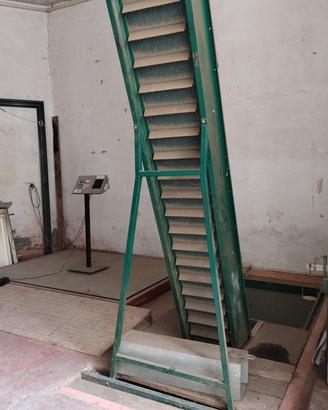 Nastro elevatore/trasportatore elettrico 