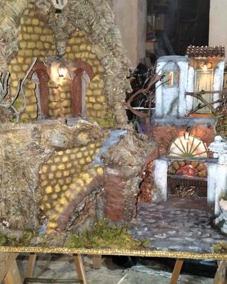 presepio in stile napoletano 