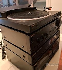 Impianto Stereo Technics Vintage fine anni '80