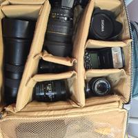 Kit Nikon D700 + 7 Lenti f/2.8 + Flash SB900