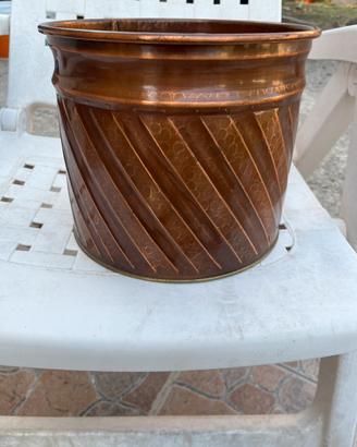 Copri vaso in rame 25 cm