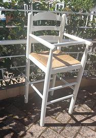 seggiolino bimbo legno