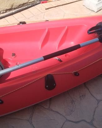 canoa Bic con motore elettrico 