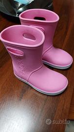 stivaletti  bambina Crocs per pioggia