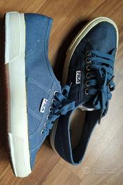 Scarpe da tennis in tela Fila color carta da zucch