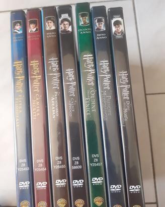 Saga Harry Potter DVD 1-8 tranne Doni Morte Pt 1