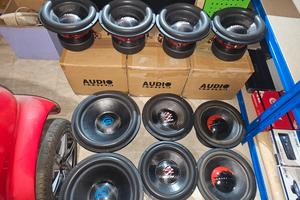 accessori materiale HI-FI CAR audio 