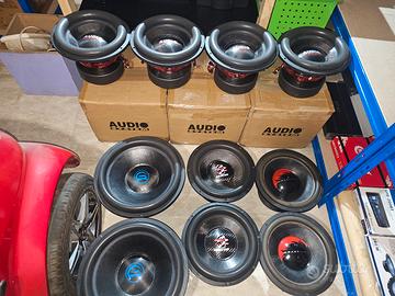 accessori materiale HI-FI CAR audio 