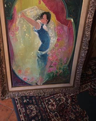 Pittura originale ad olio