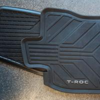 T-Roc tappetini in gomma originali