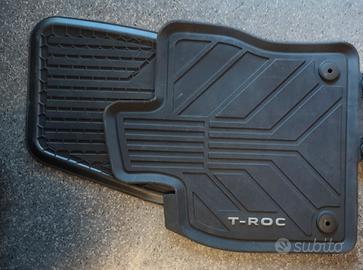 T-Roc tappetini in gomma originali