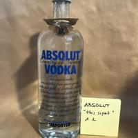 Absolut Vodka Limited Edition BLUE this superb 1L