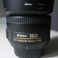 Nikon Obiettivo Nikkor AF-S DX 35 mm f/1.8G