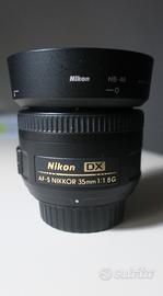 Nikon Obiettivo Nikkor AF-S DX 35 mm f/1.8G