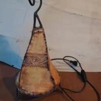 Lampada orientale da pavimento da comò da giardino