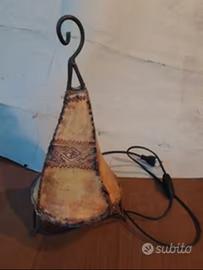 Lampada orientale da pavimento da comò da giardino