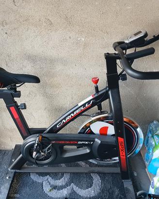 bicicletta ciclette spinning carnielli 