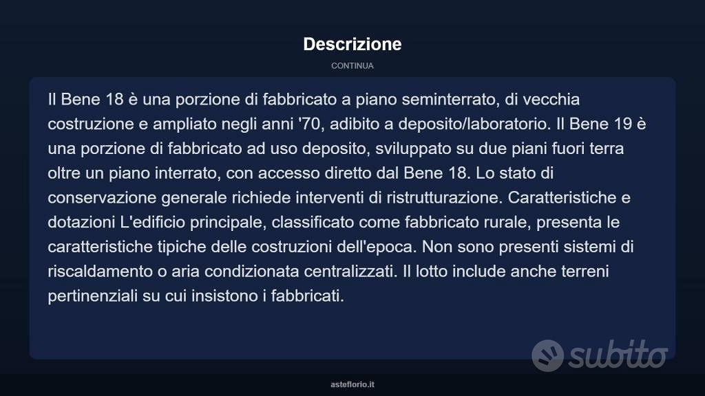 Immobile in asta di 211 m² a Vallo Torinese - Vista 4
