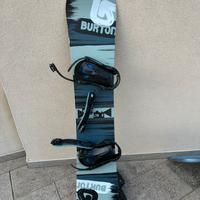 Tavola da Snowboard + attacchi BARTON