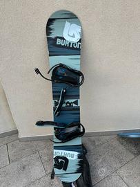 Tavola da Snowboard + attacchi BARTON