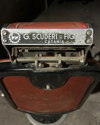Sedia vintage da barbiere