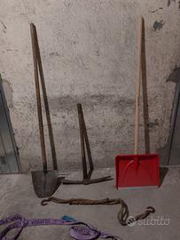 Vanga, Piccone, Pala da Neve