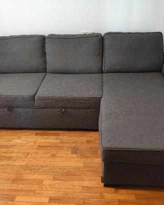 Divano Letto angolare Maison du Monde grigio