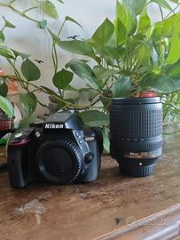  kit Nikon D5300 + lenti 85mm ...50mm..18-140mm