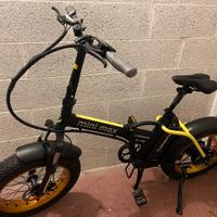 Bici elettrica Fat argento Mini Max