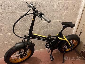 Bici elettrica Fat argento Mini Max