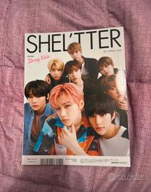 Rivista magazine stray kids shelter giapponese